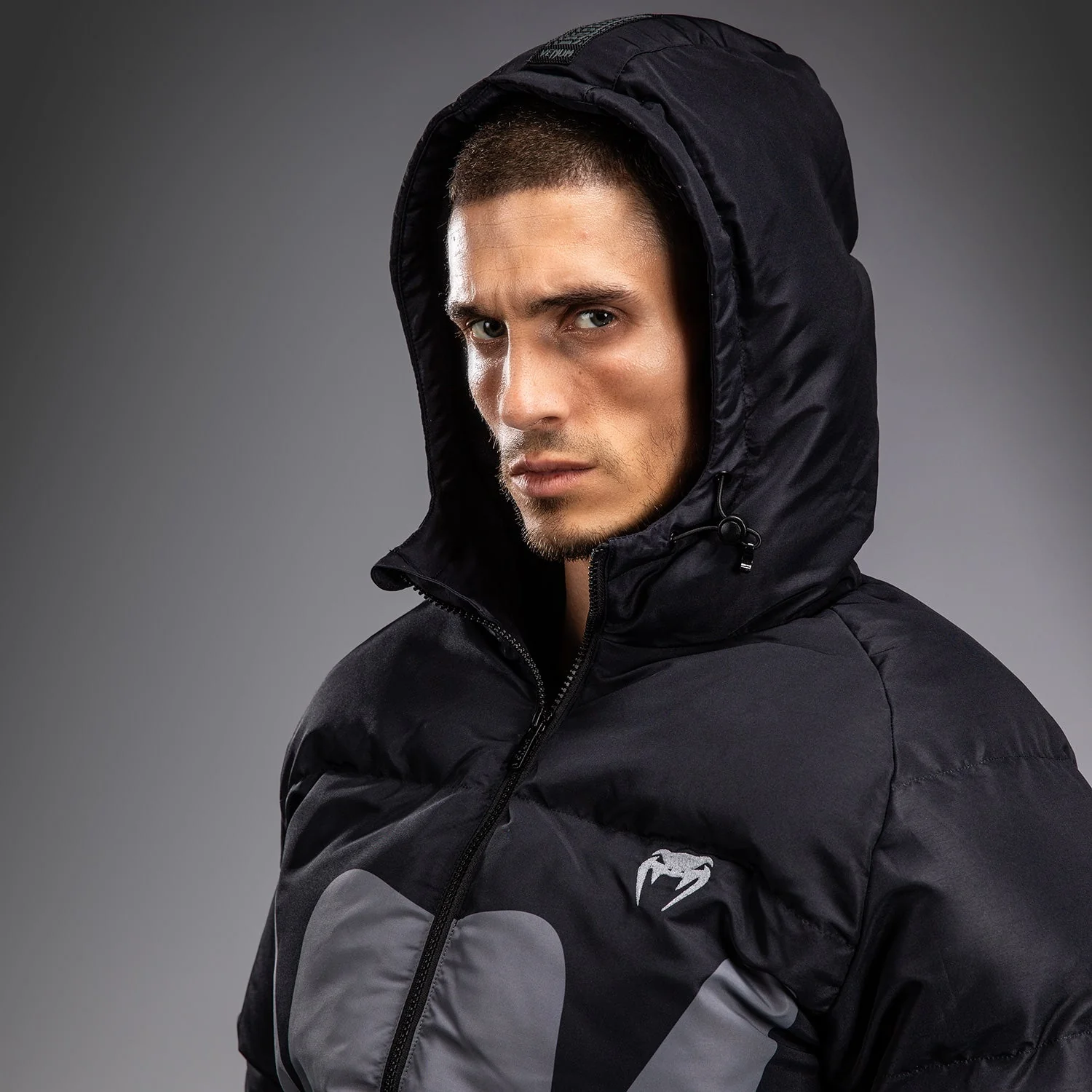 Venum Attack Down Jacket - Storm Grey - Image 4