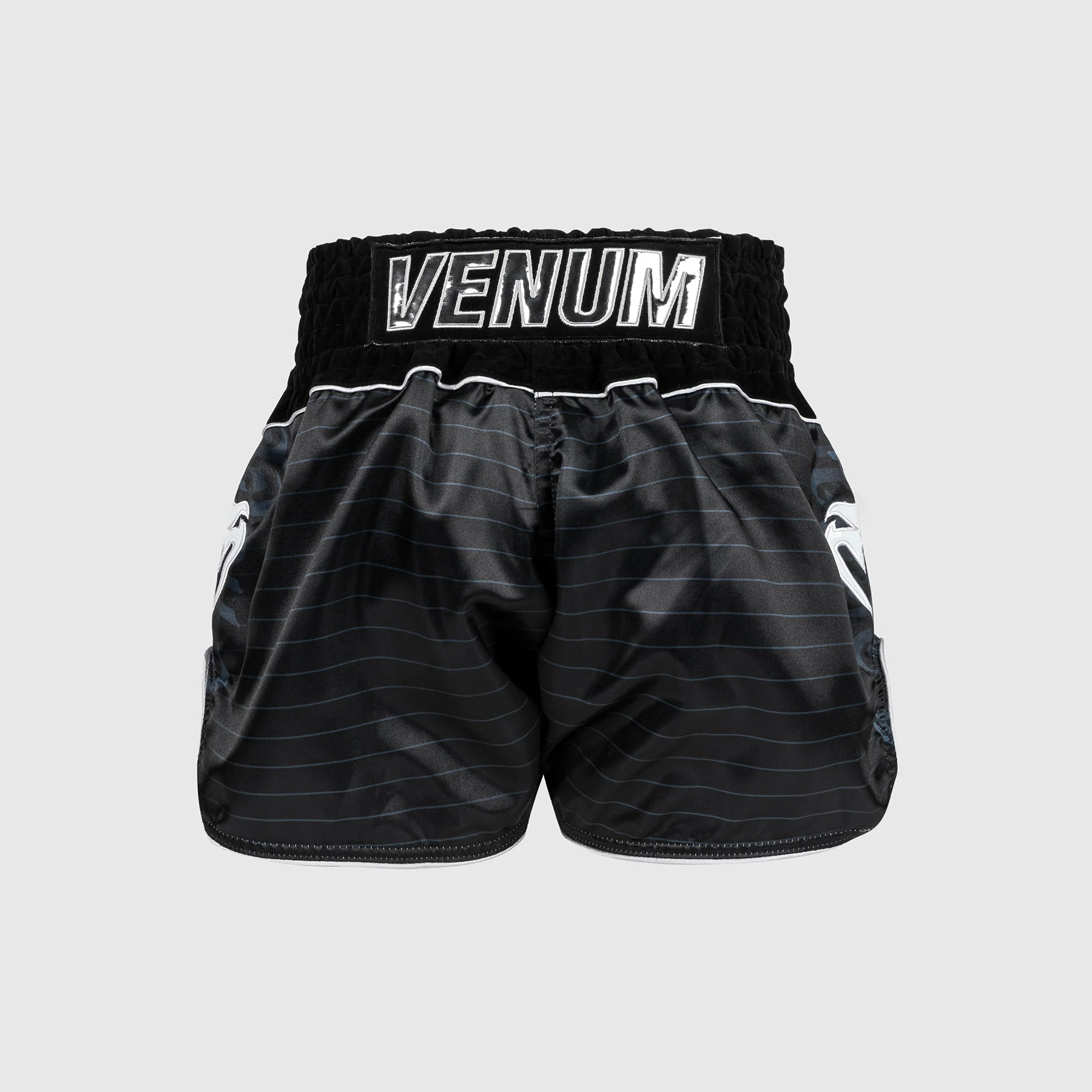 Venum Attack Muay Thaï Short - Black/Silver - Image 3