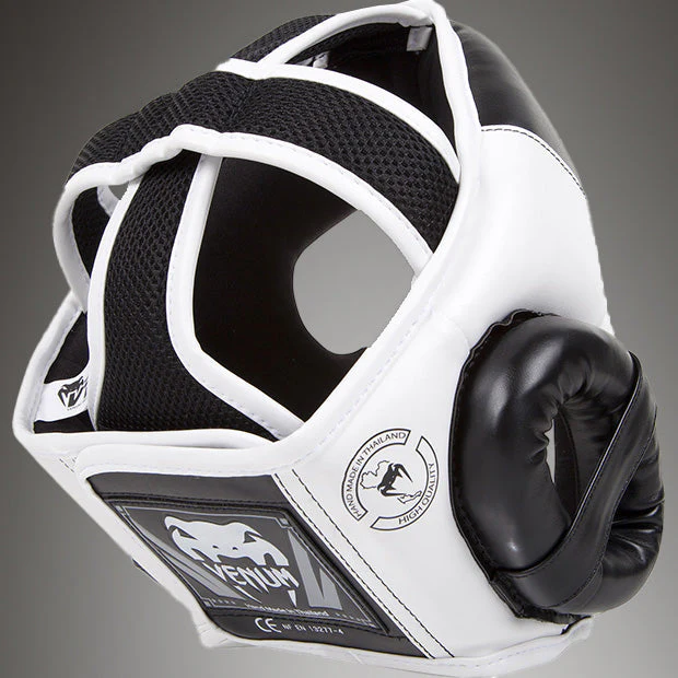 Venum Challenger 2.0 Headgear - Black/White - Image 6