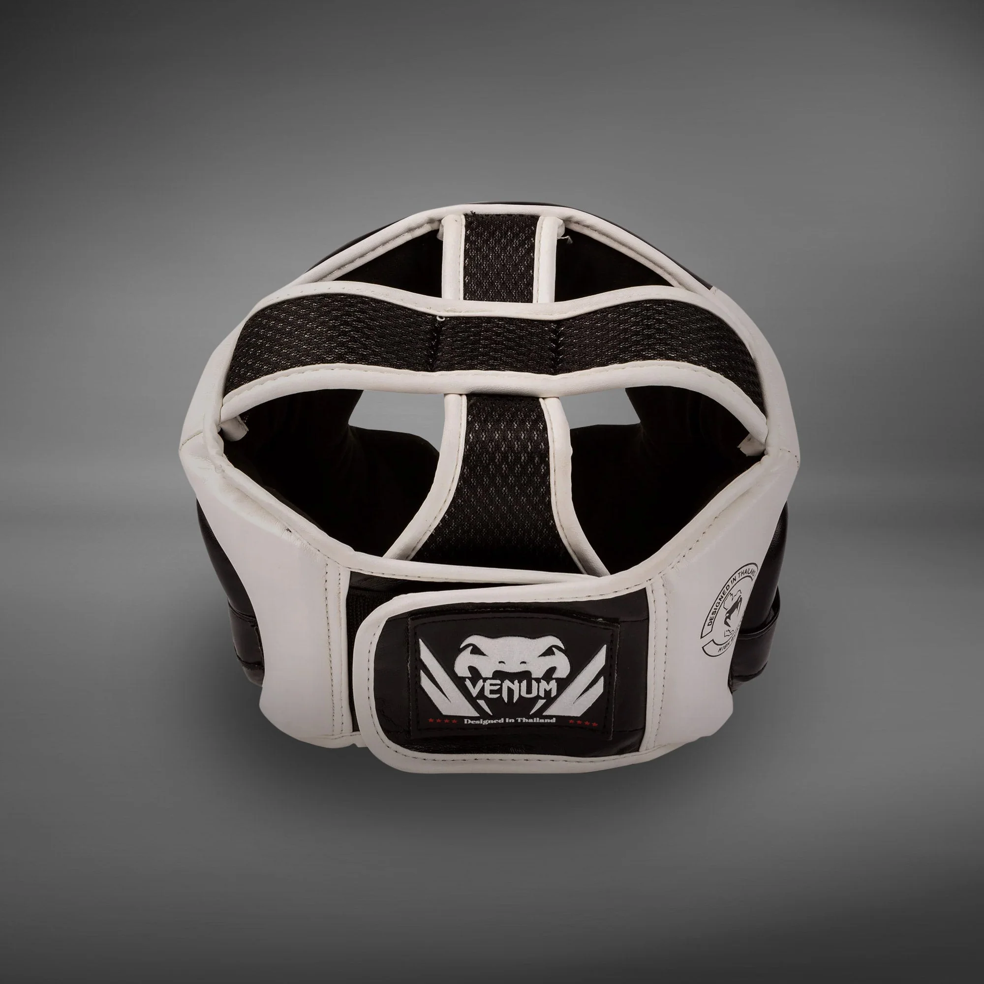 Venum Challenger Kids Headgear - Black/White - Image 2