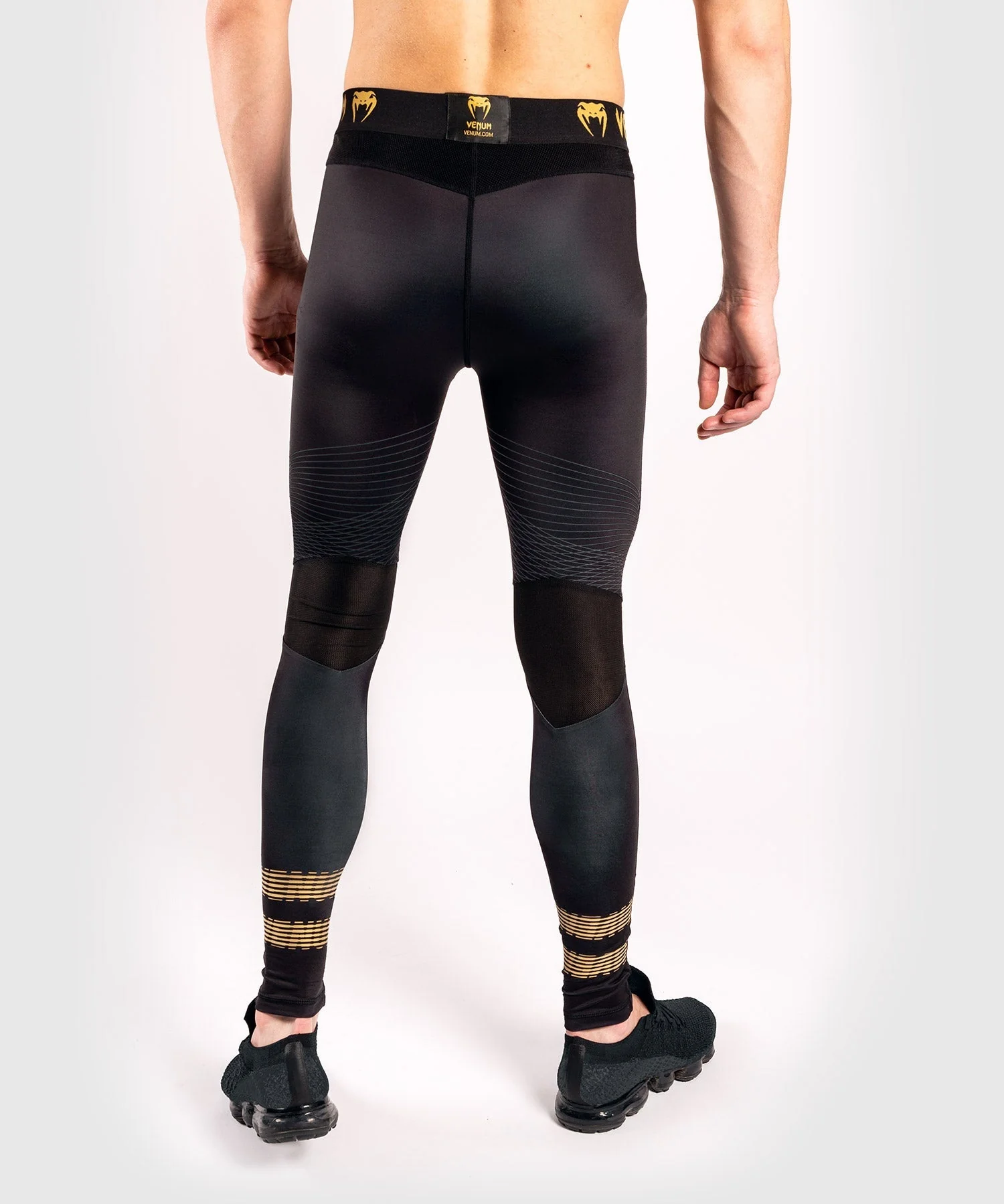 Venum "Club 182" Compression Tights - Black/Gold - Image 4