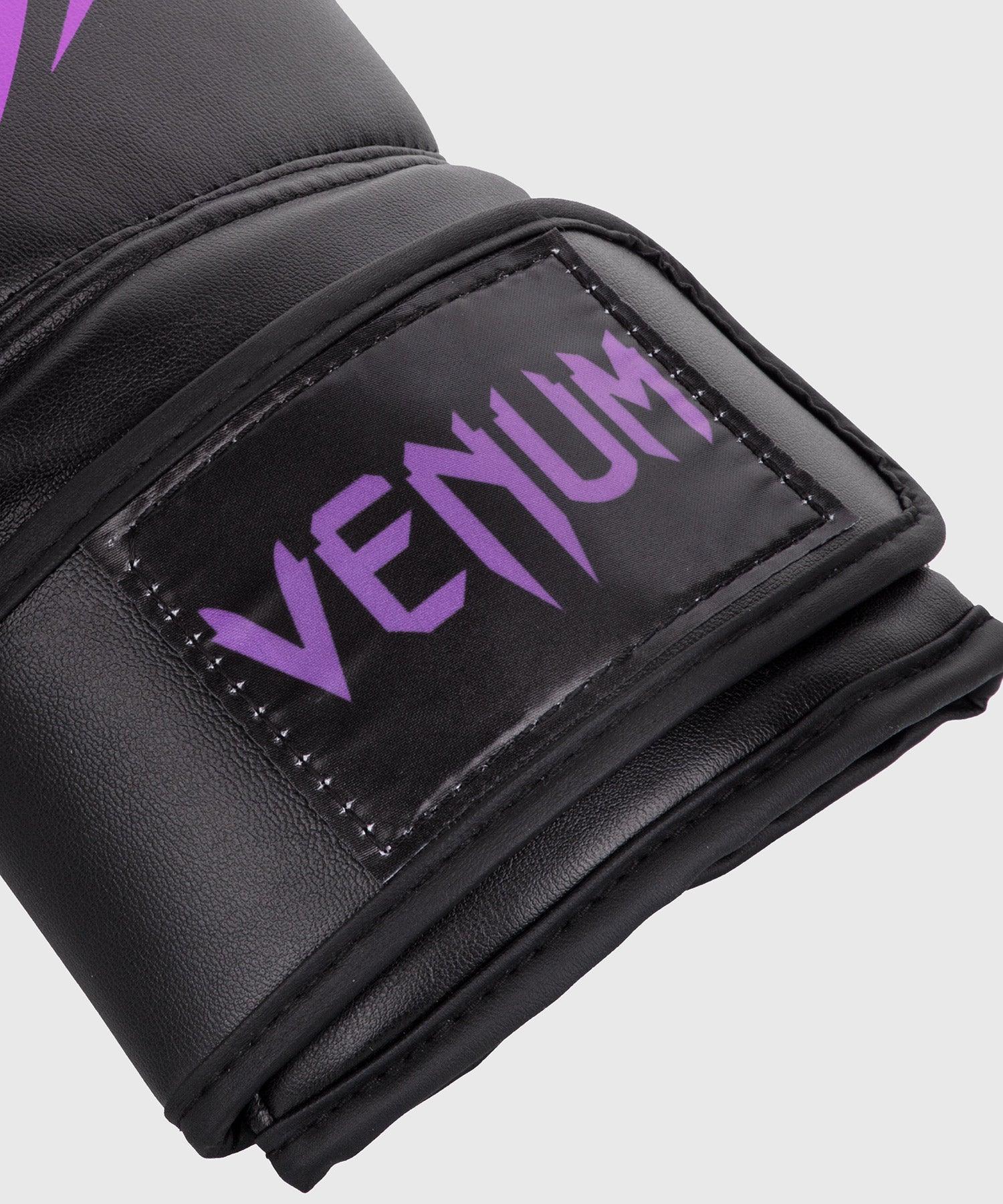 Venum Contender Boxing Gloves - Black/Purple - Image 3