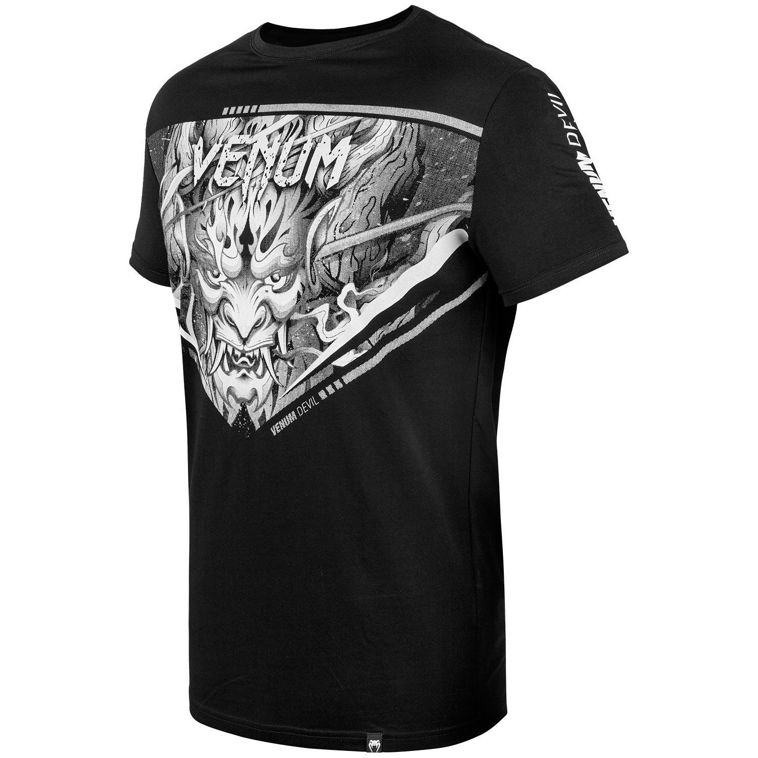 Venum Devil T-shirt - White/Black - Image 3