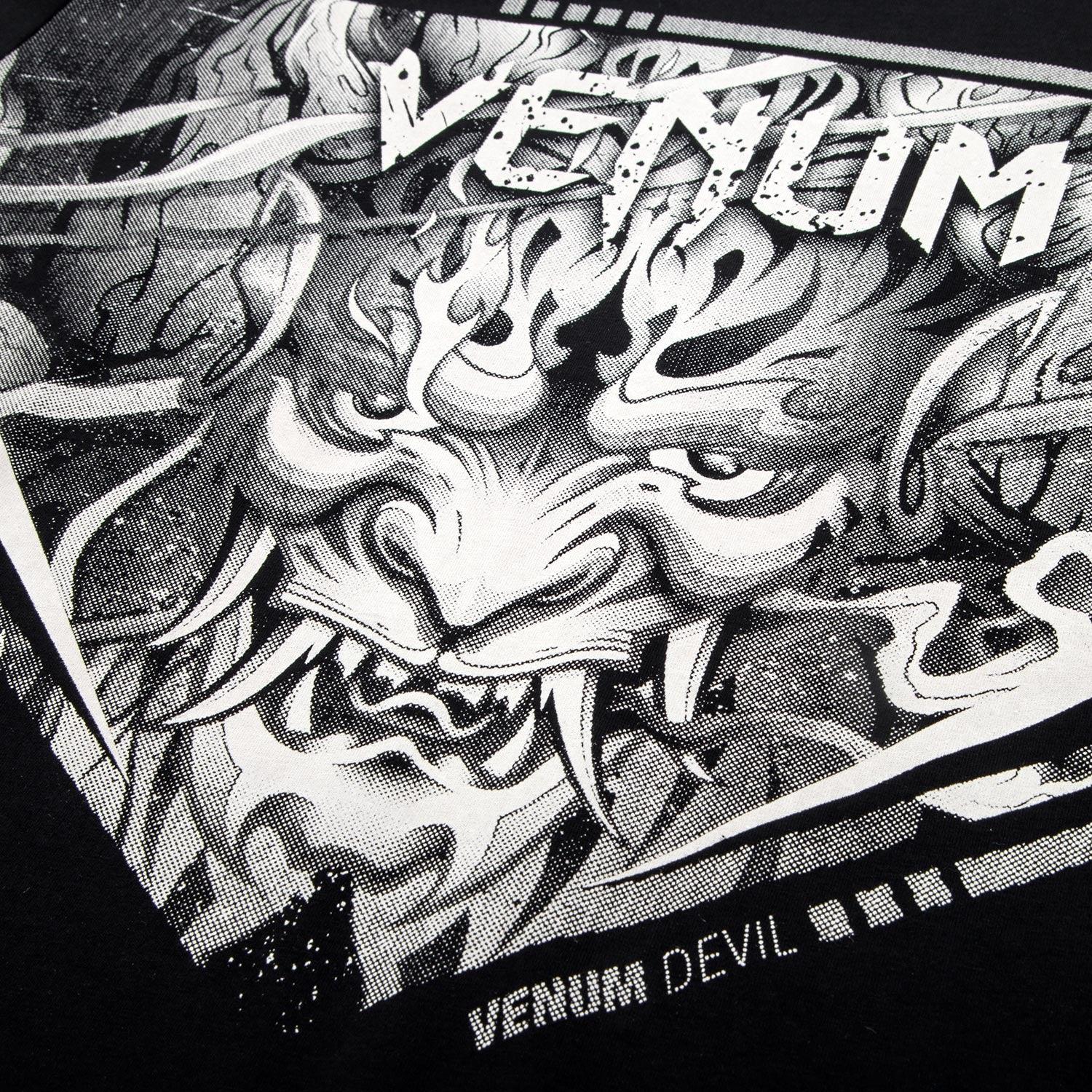 Venum Devil T-shirt - White/Black - Image 6