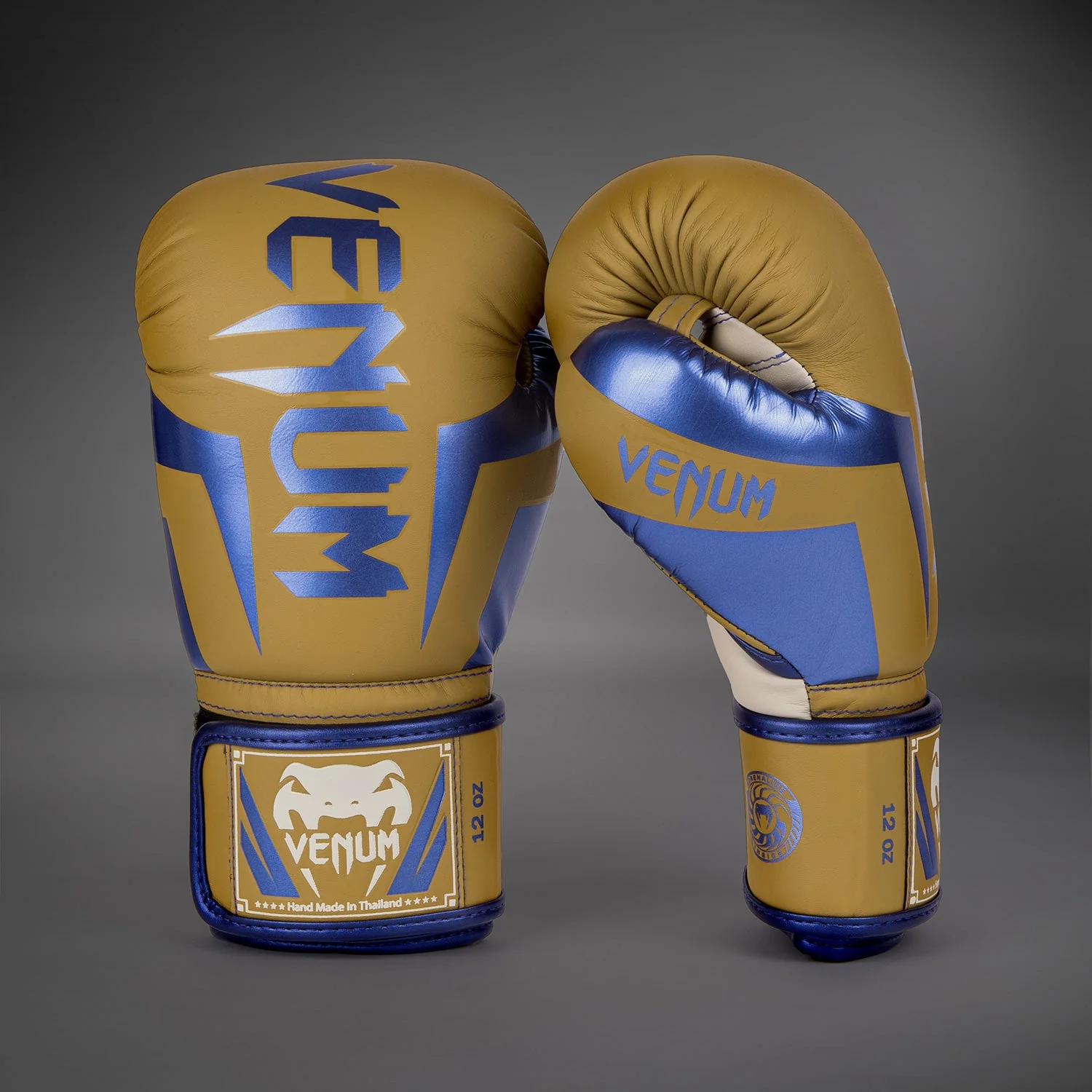 Venum Elite Boxing Gloves - Camel - Special Edition - Image 2