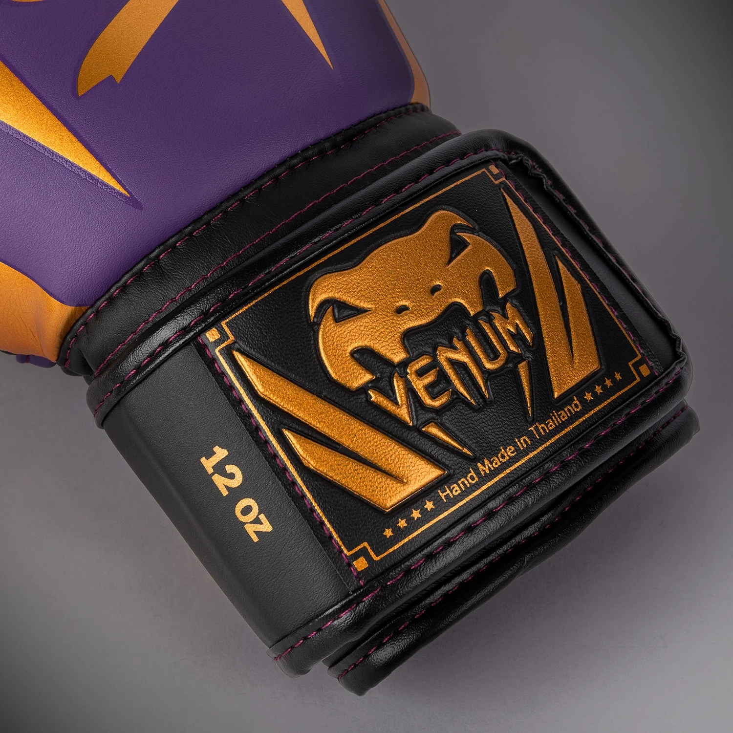 Venum Elite Boxing Gloves - Dark Purple - Special Edition - Image 3