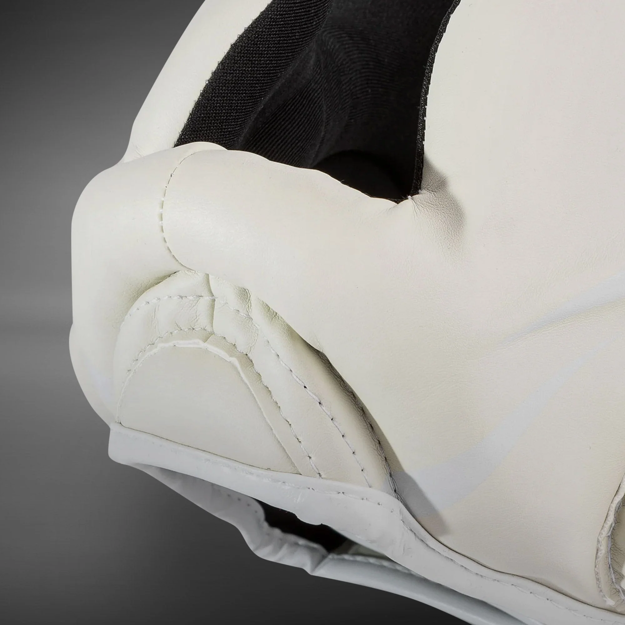 Venum Elite Headgear – White/White - Image 4