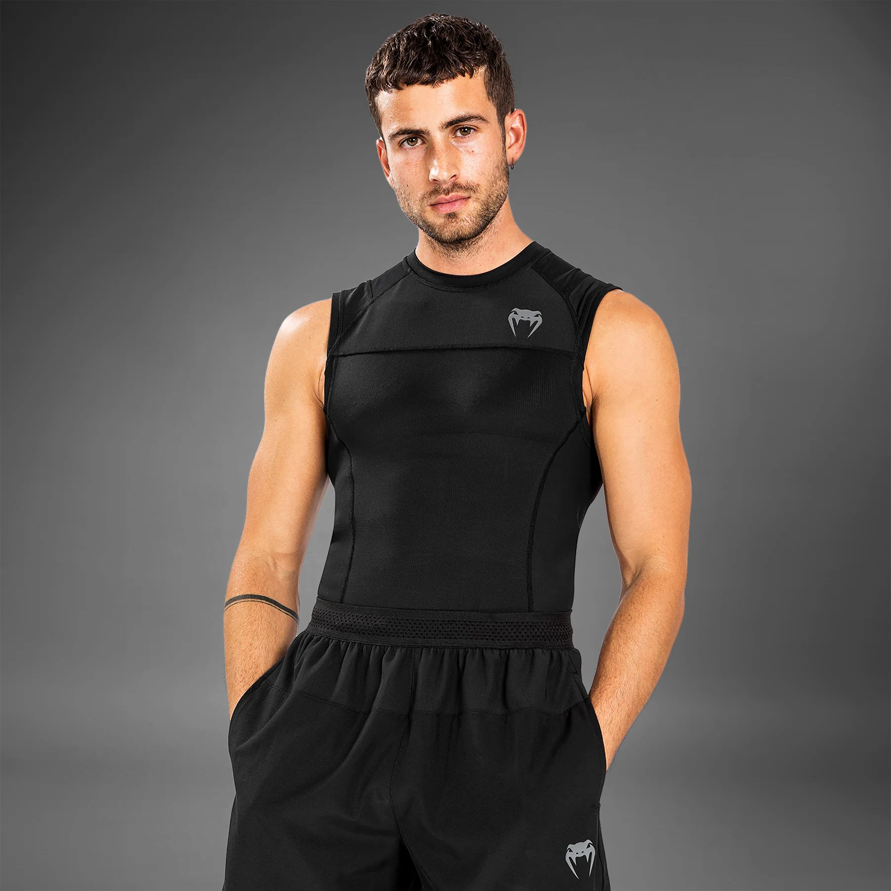 Venum G-Fit Air Rashguard Sleeveless - Black - Image 8
