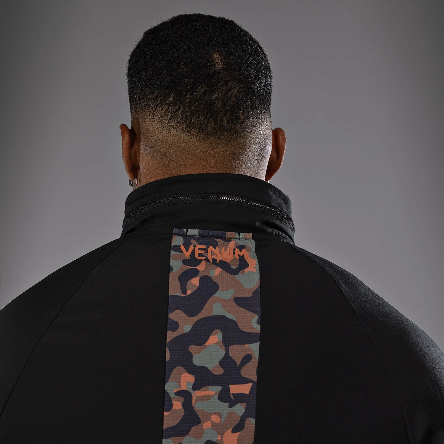 Venum Jungle Ops Track Jackets - Black/Khaki Camo - Image 6