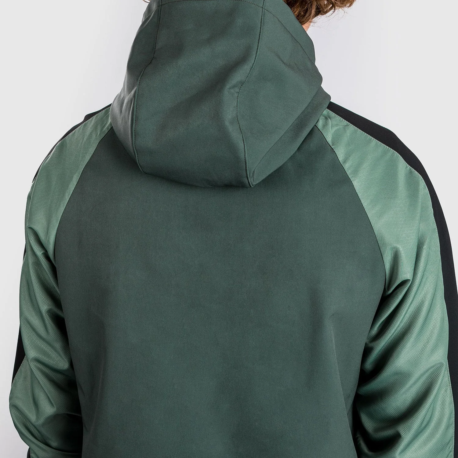 Venum Laser 3.0 Track Jacket - Black/Khaki - Image 9