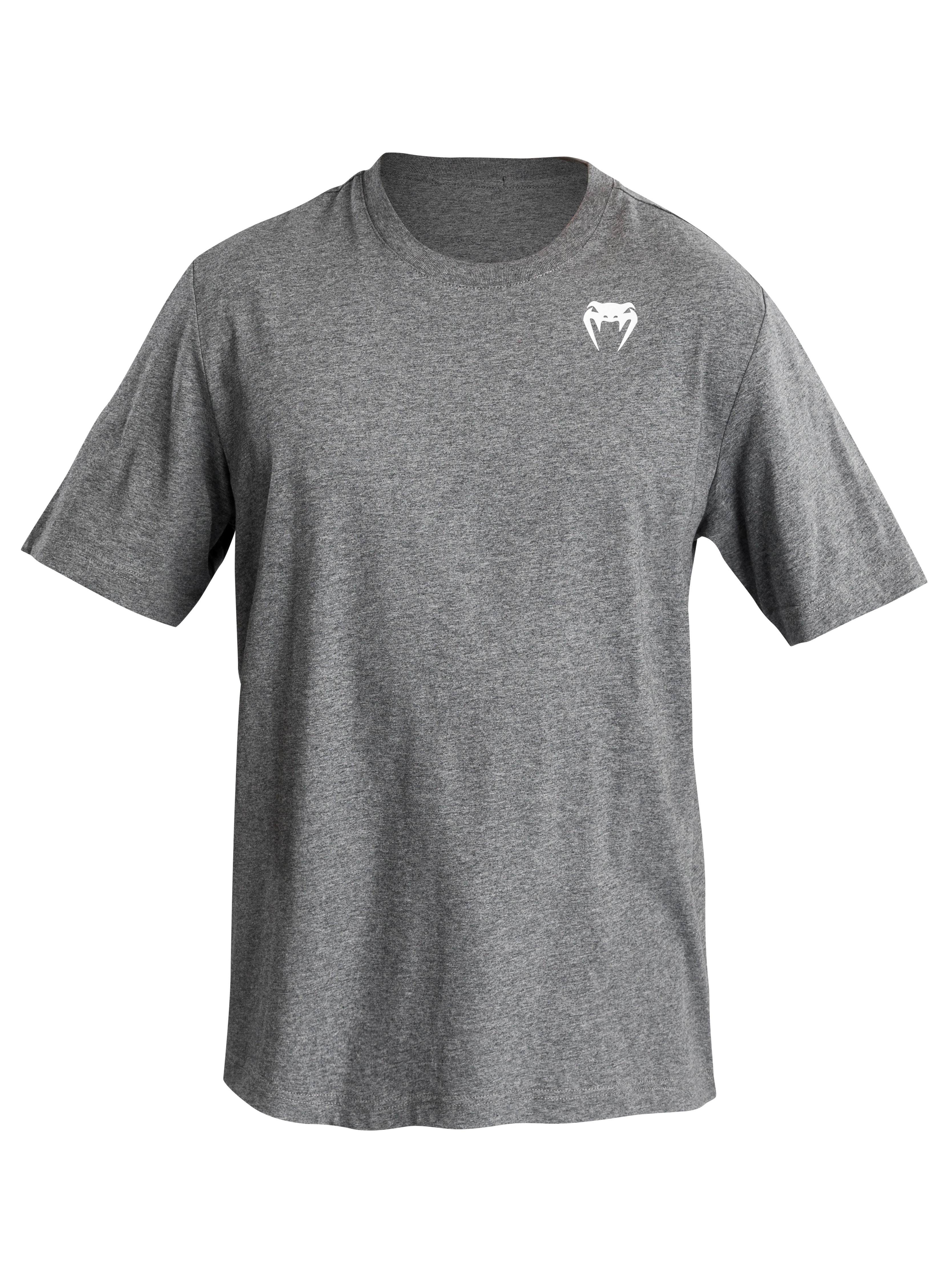 Venum Lineup Youth Short Sleeve T-Shirt - Heather Grey/White