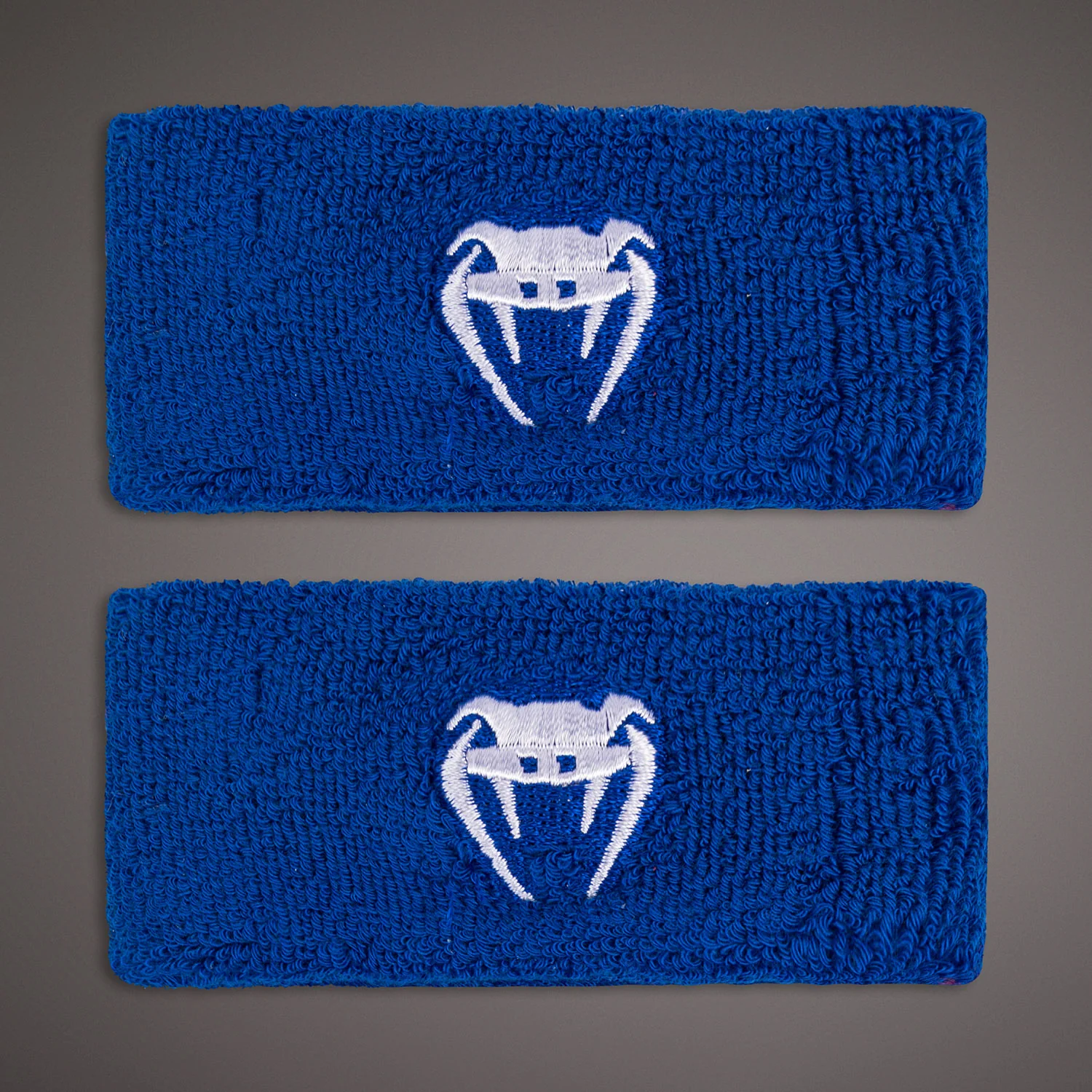 Venum Lineup Wide Bicep Bands - Royal Blue/White