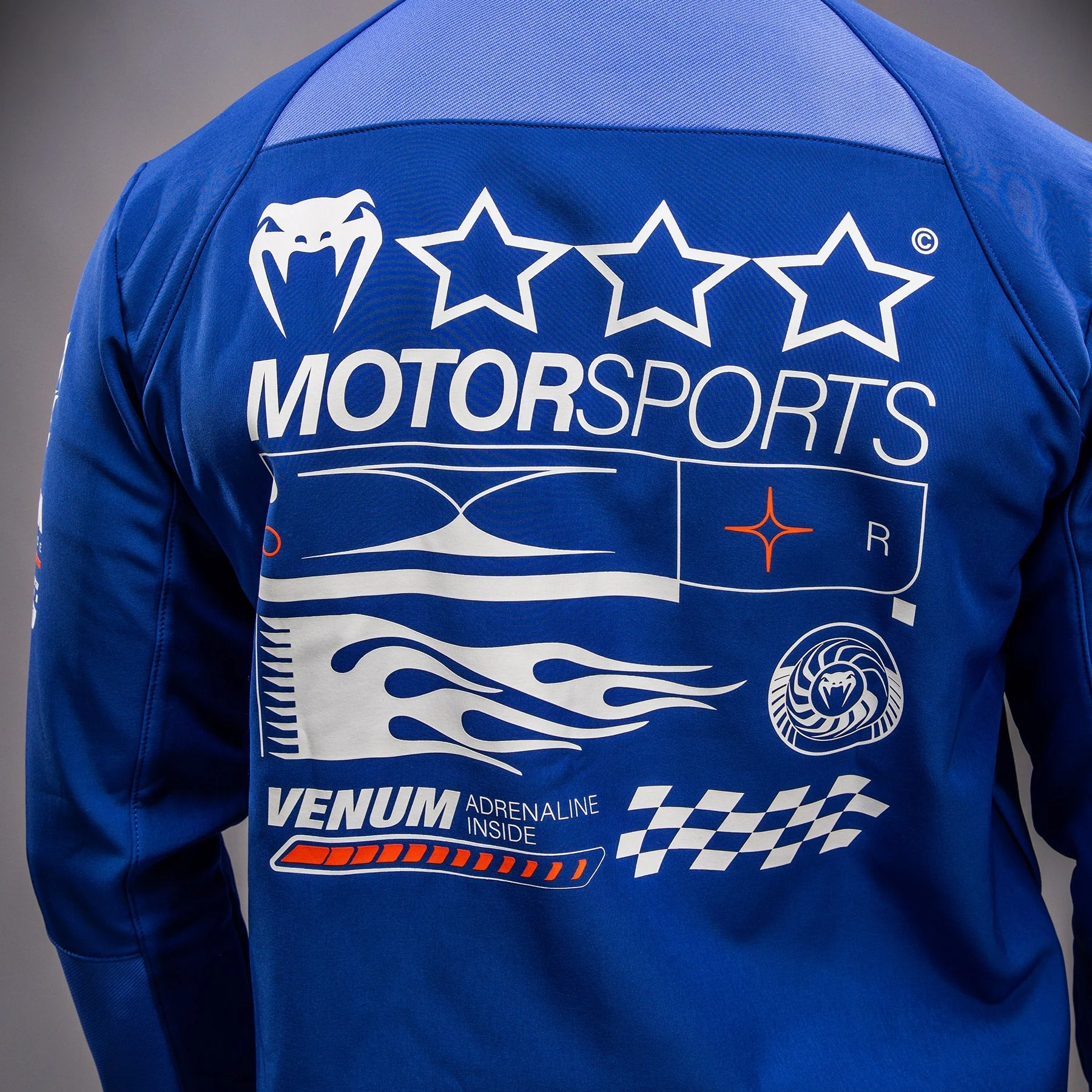 Venum Motorsport Softshell Jacket - Royal Blue - Image 9