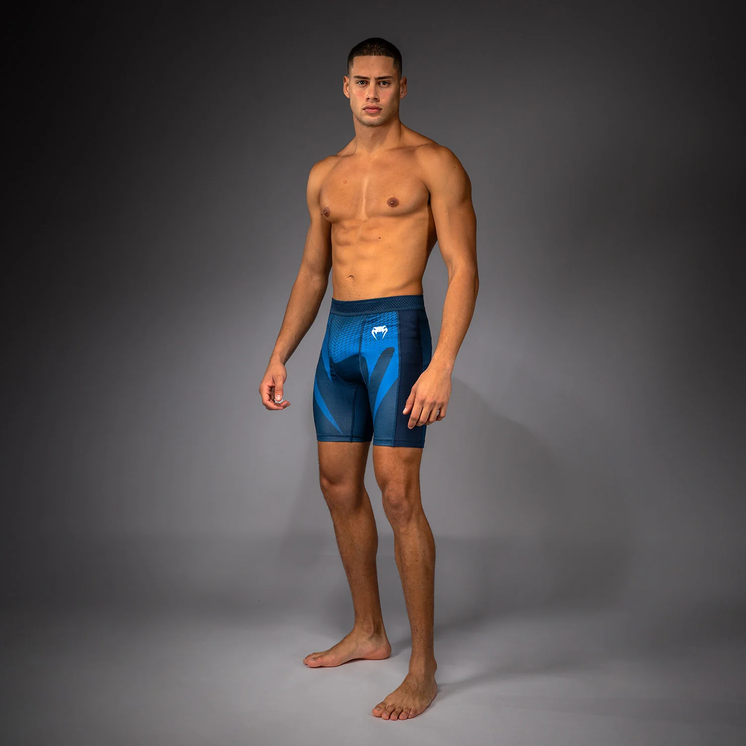 Venum No Gi Vale Tudo Shorts - Indigo - Image 5