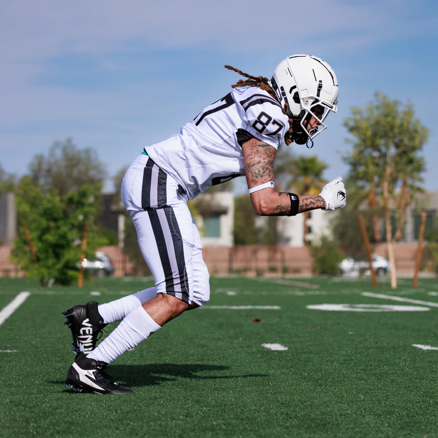 Venum Personalized Elite Football Cleats - Black/White - Image 7