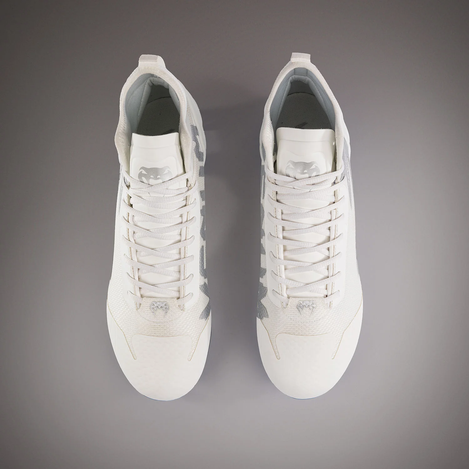 Venum Personalized Elite Football Cleats - White/Silver - Image 3