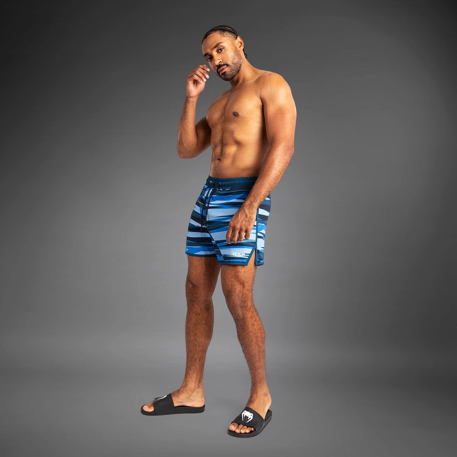 Venum Rapid Men’s Board Shorts - Shadow Blue - Image 4