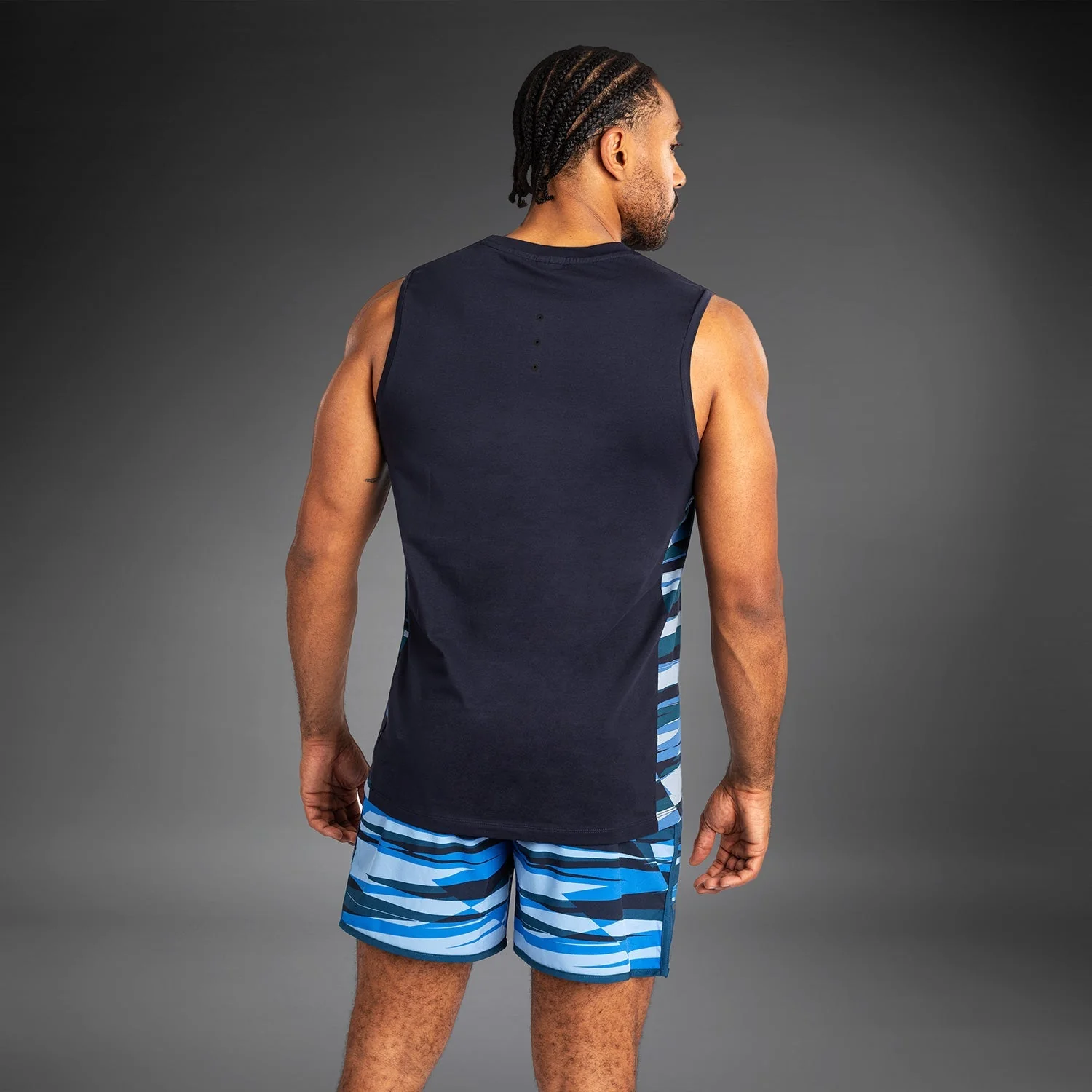 Venum Rapid Men’s Tank Top - Shadow Blue - Image 3