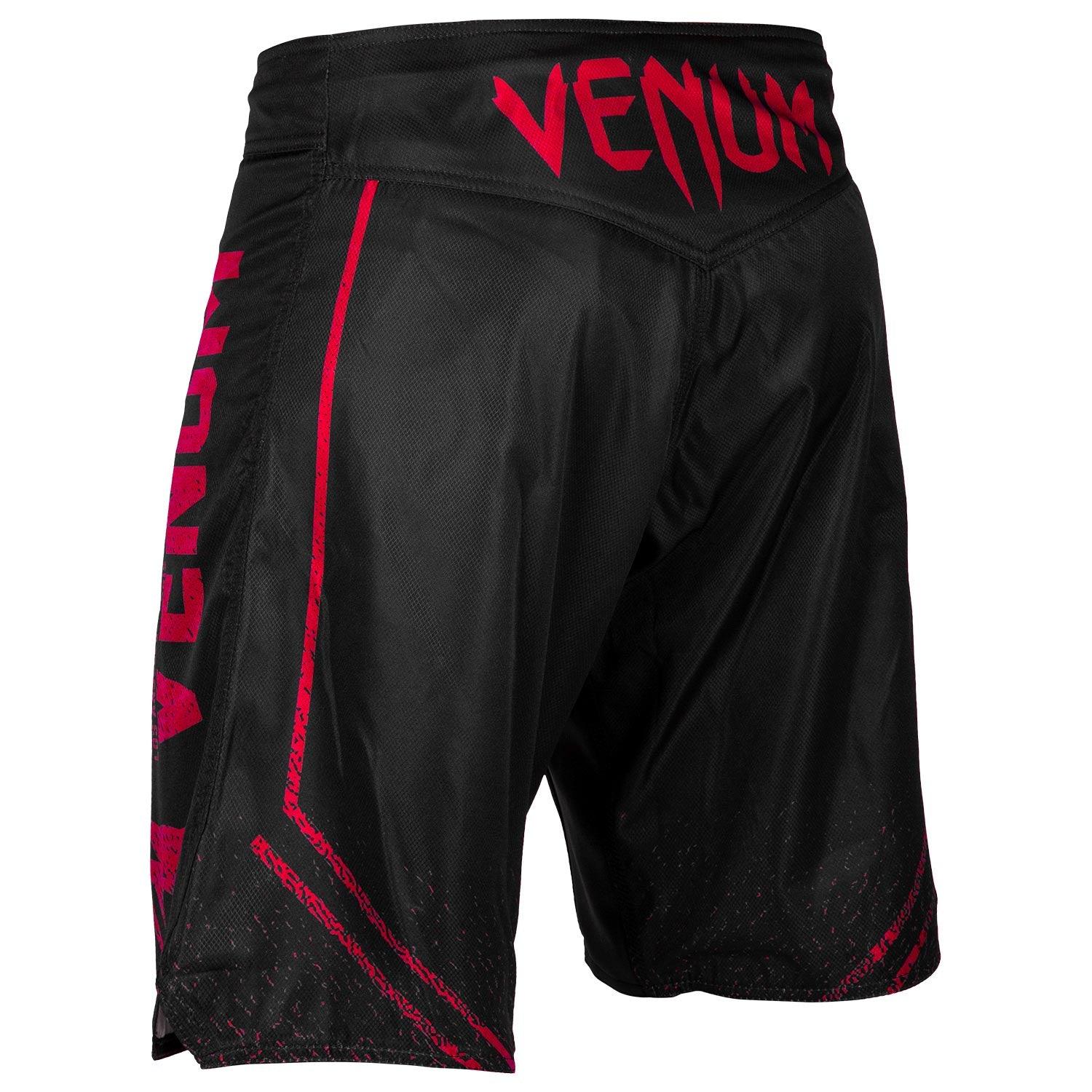 Venum Signature Fightshorts - Black/Red - Image 4