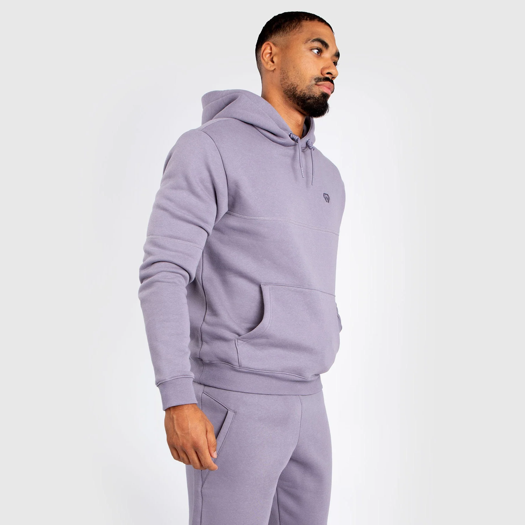 Venum Silent Power Hoodie - Lavender Grey - Image 3