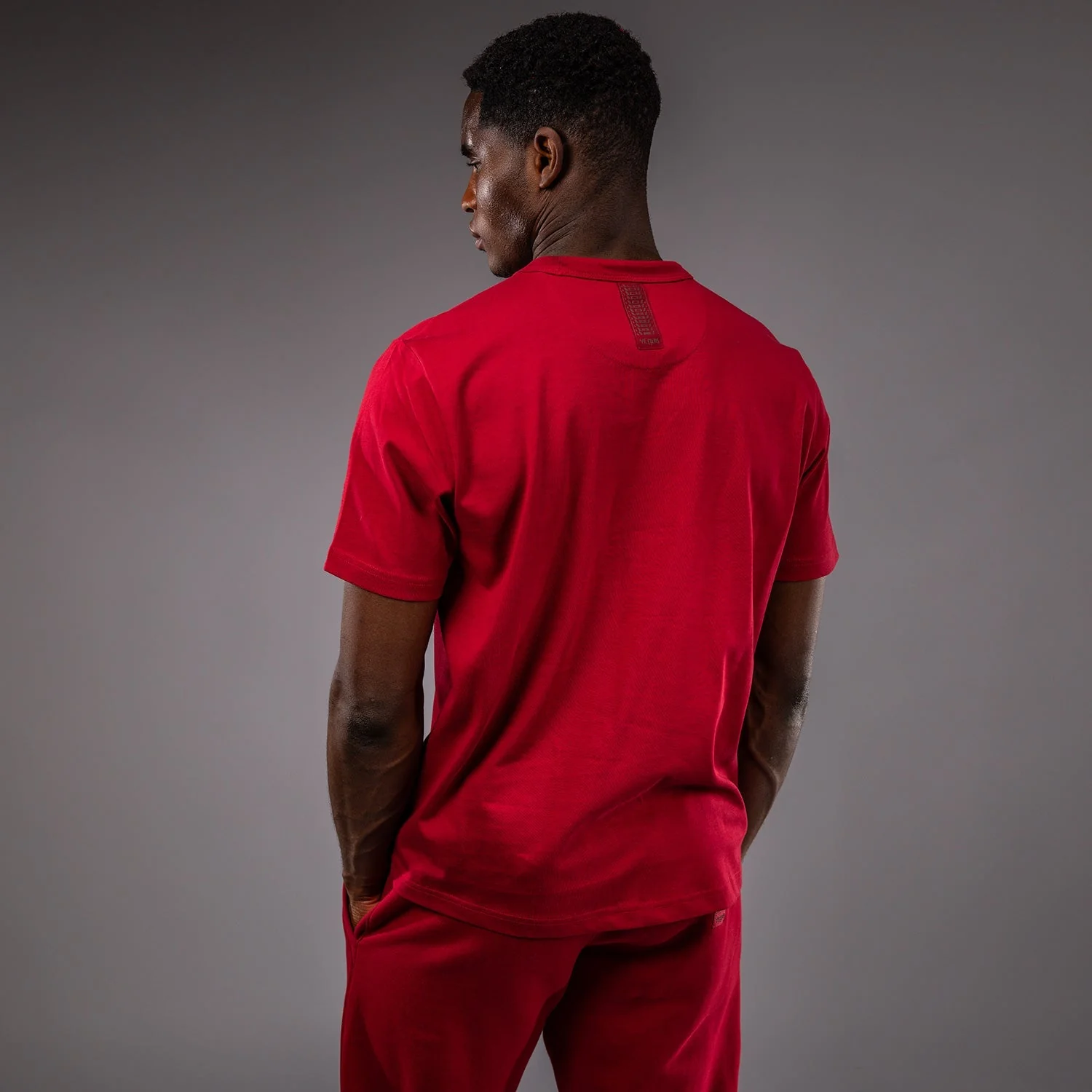 Venum Silent Power T-Shirt - Cherry Red - Image 3