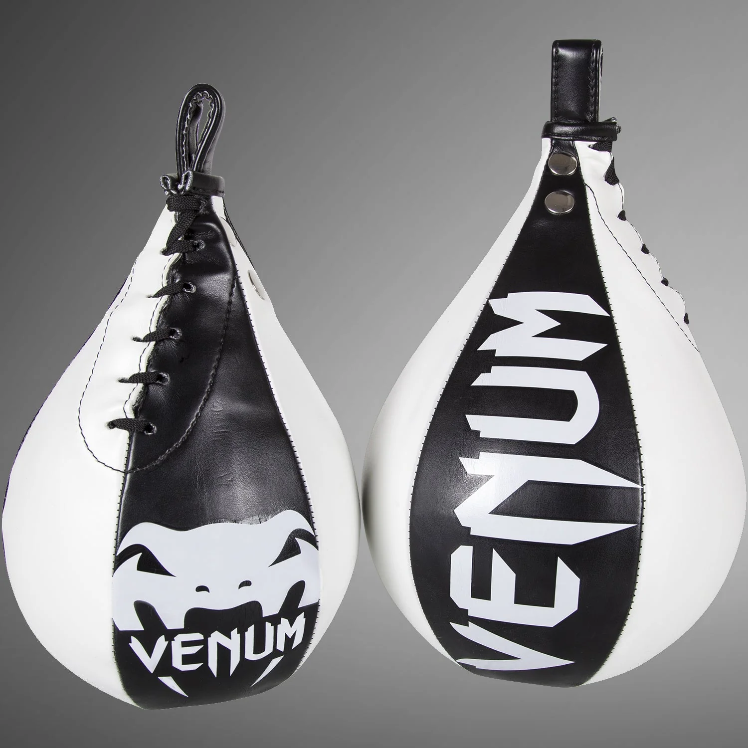 Venum Speed Bag - Skintex Leather - Black/Ice