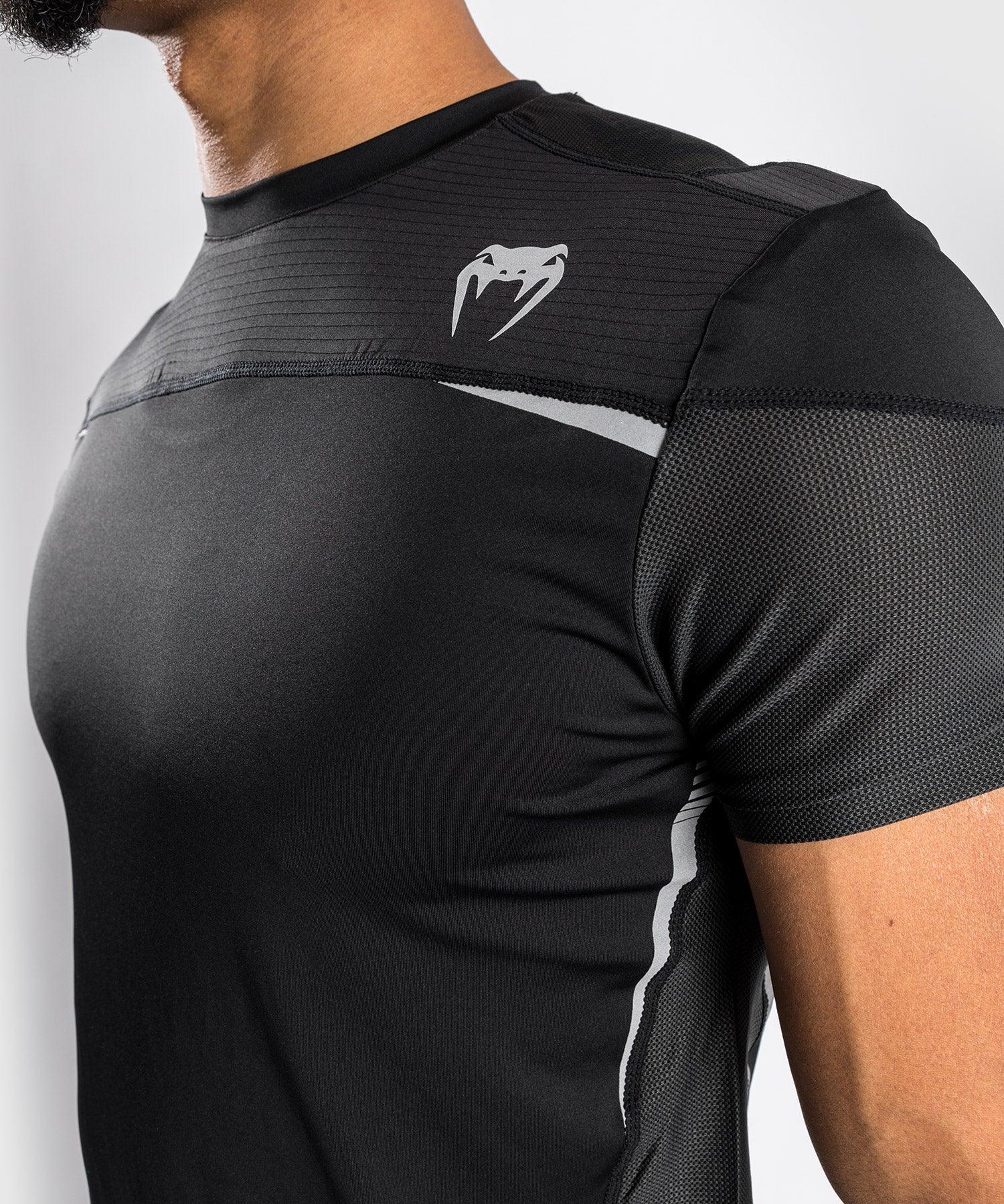 Venum Tempest 2.0 Dry tech T-shirt - Black/Grey - Image 4