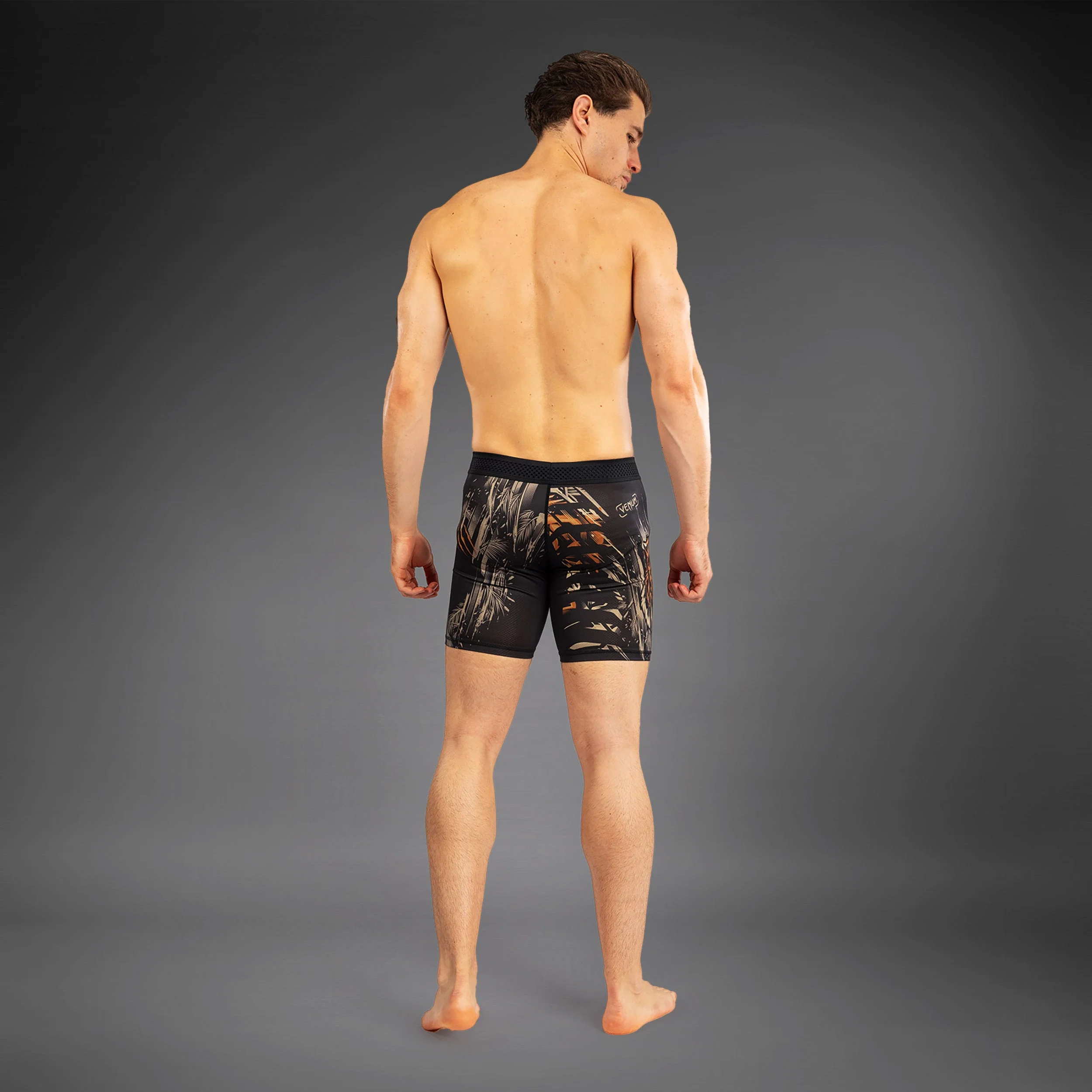 Venum Tiger Men's Vale Tudo - Black/Neon Orange - Image 3