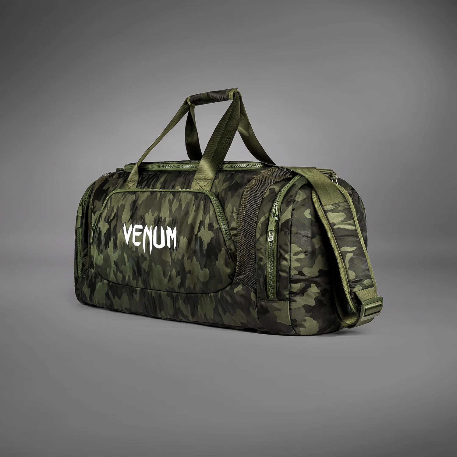 Venum Trainer Lite Sports Bag (48L) - Khaki/Camo - Image 2