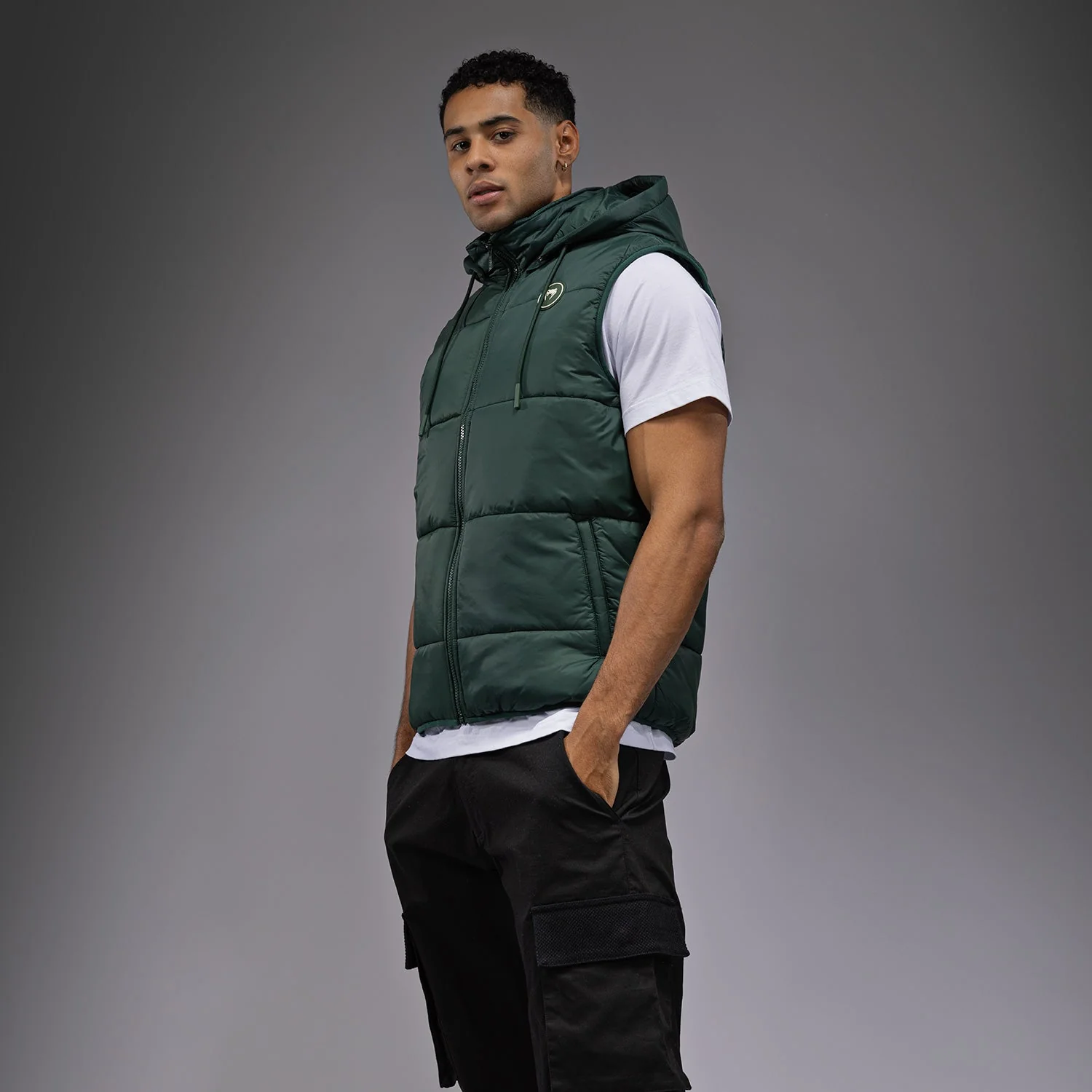 Venum Urban Guard Down Vest - Forest Green - Image 3