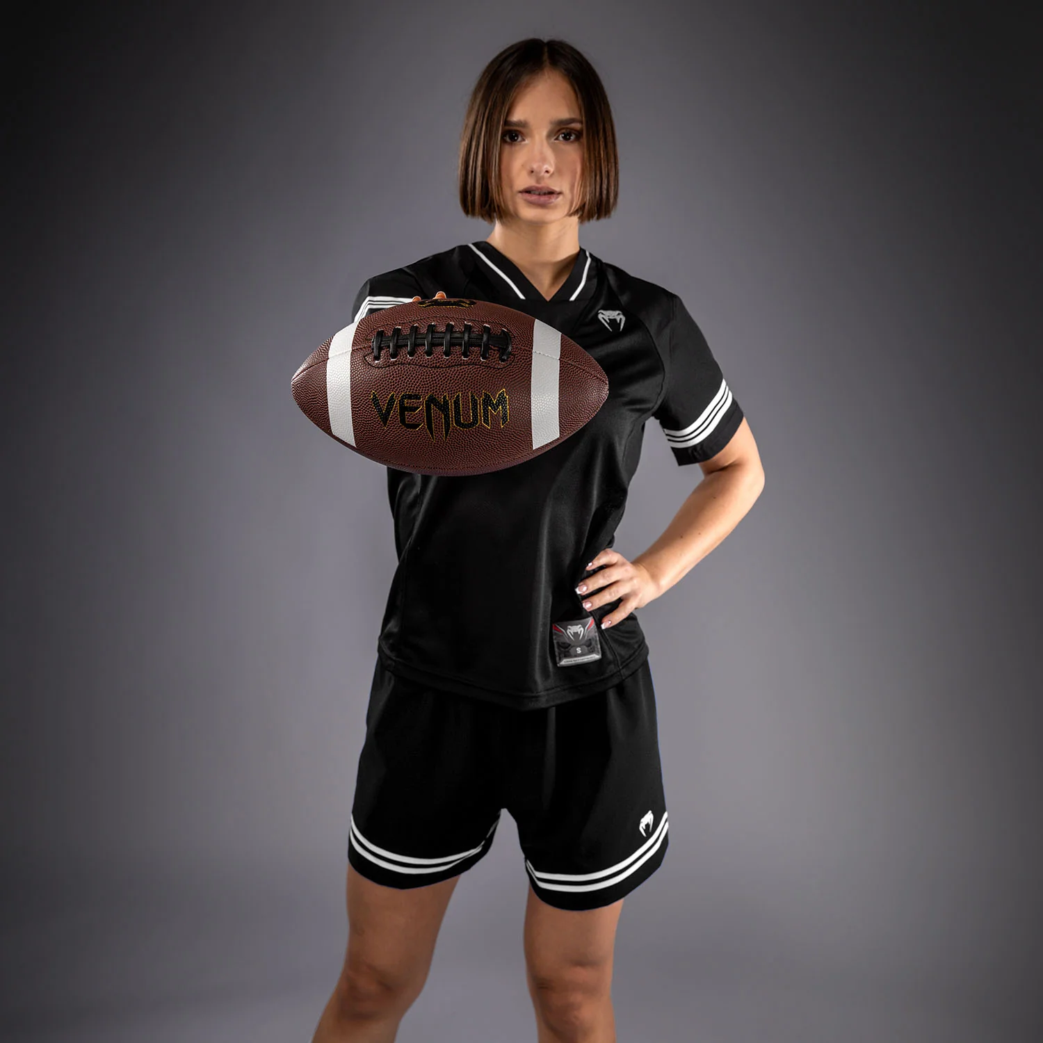 Venum Women's Elite Flag Football Jersey - Black - Image 7