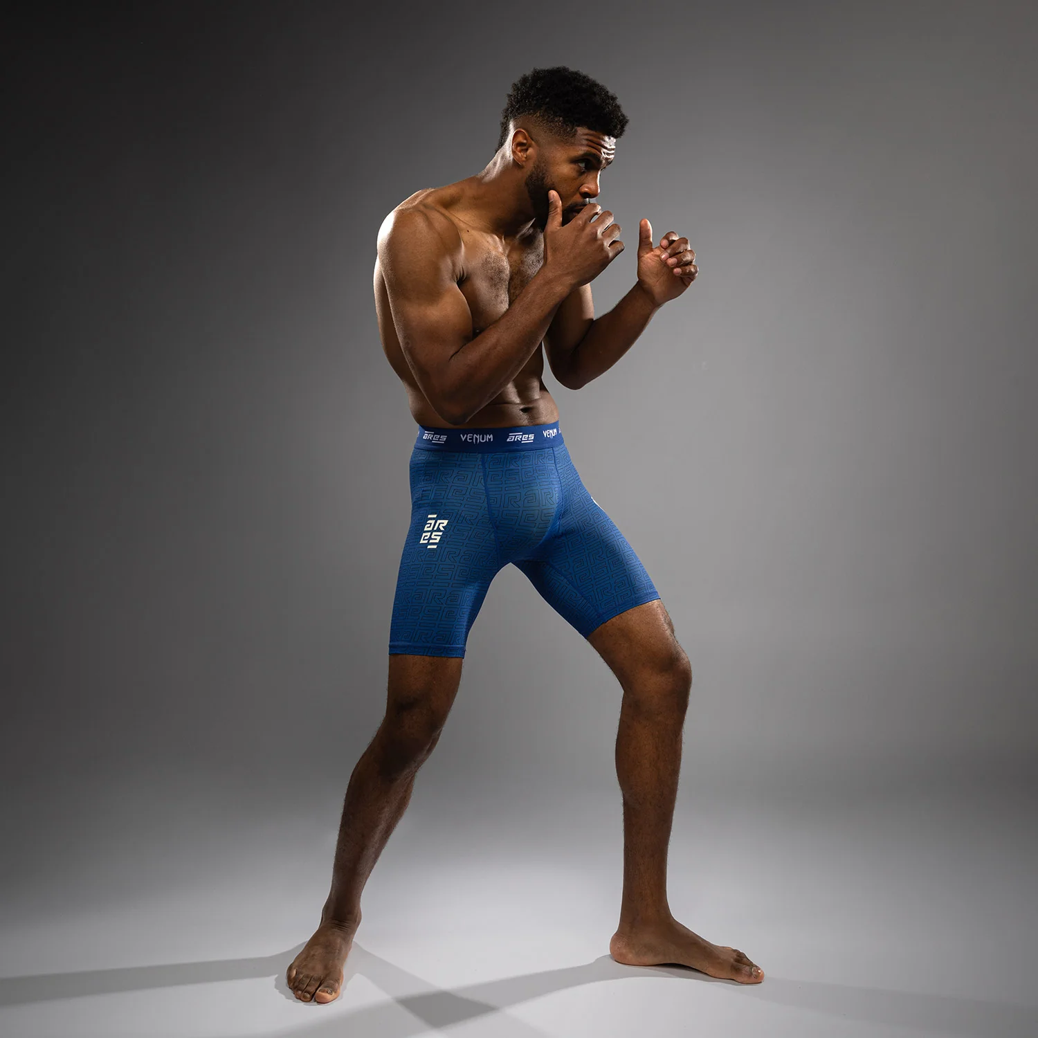 Venum x Ares Men’s Vale Tudo Shorts - Royal Blue - Image 3