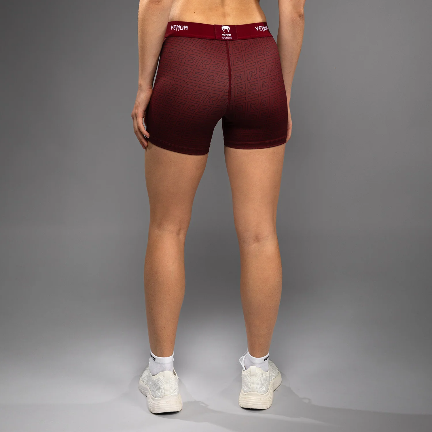 Venum x Ares Women’s Vale Tudo Shorts - Burgundy - Image 2