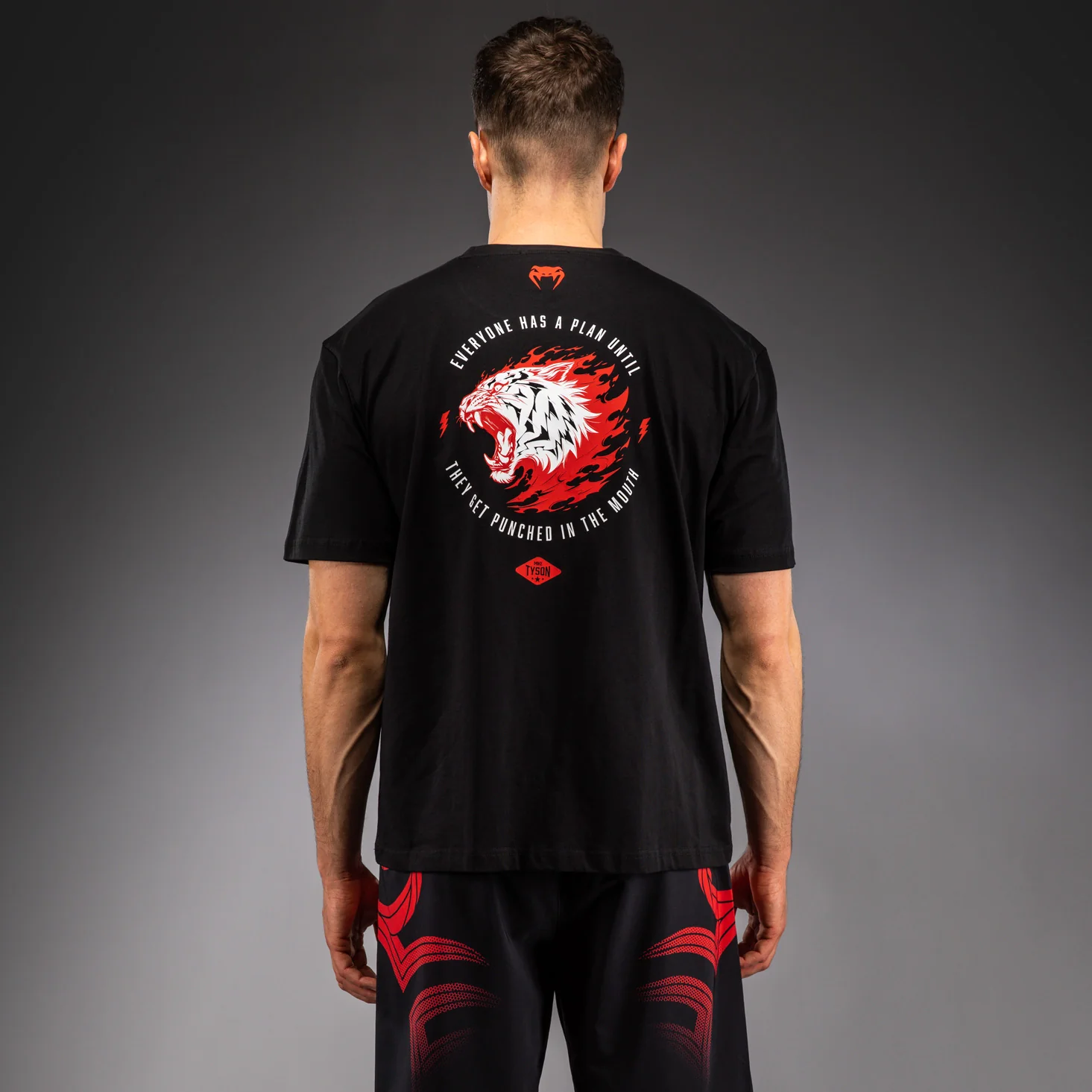 Venum x Mike Tyson Tiger T-Shirt - Deep Black - Image 3