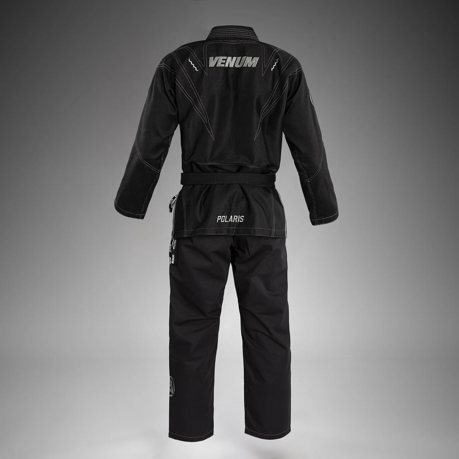 Venum x Polaris BJJ Gi - Black/Storm Grey - Image 5
