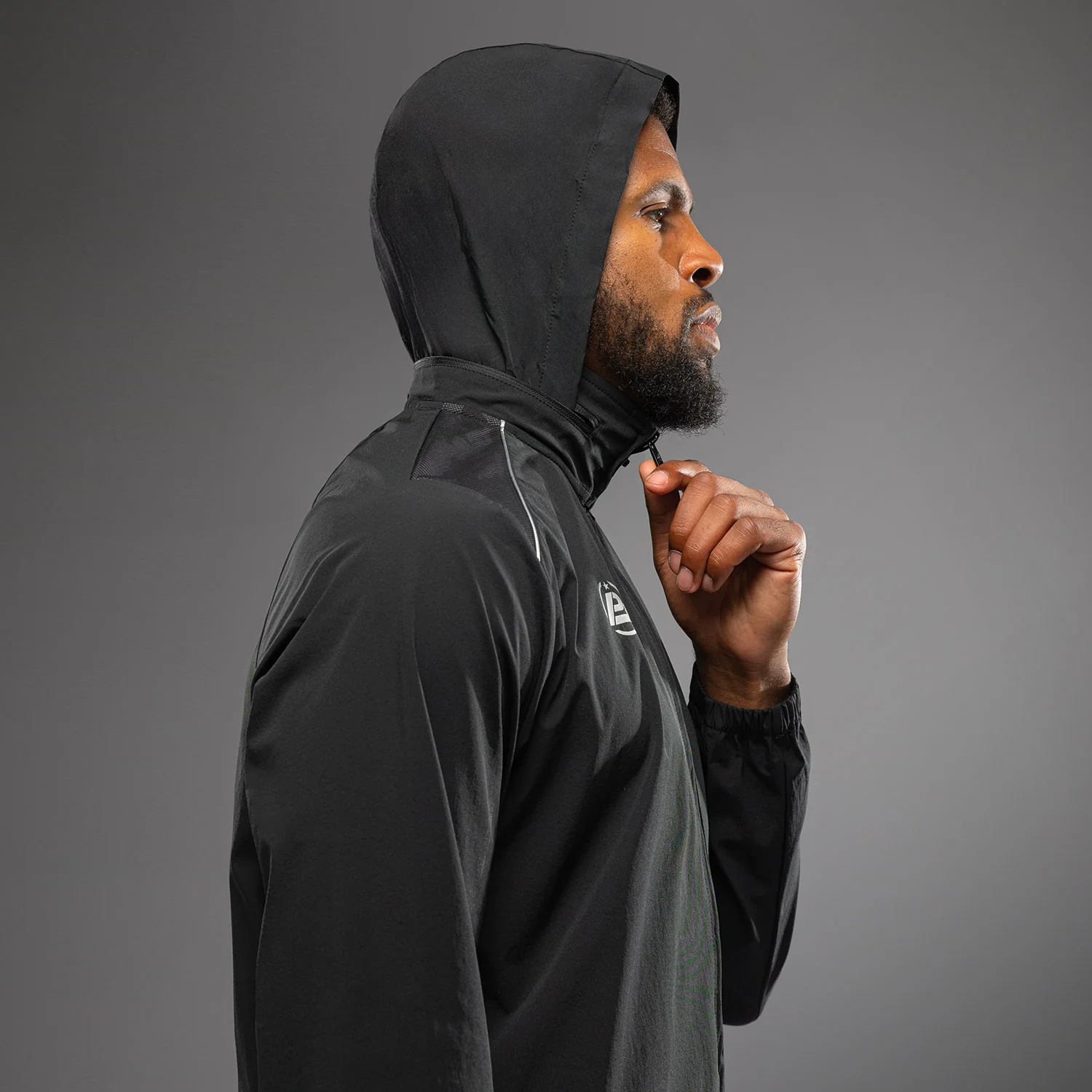 Venum x Polaris Track Jacket - Black/Storm Grey - Image 5