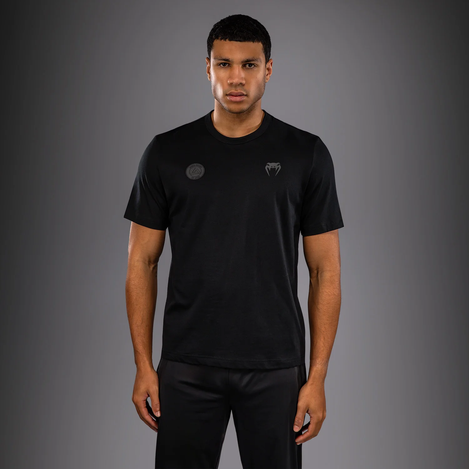 Venum x Roger Gracie Academy T-Shirt - Black