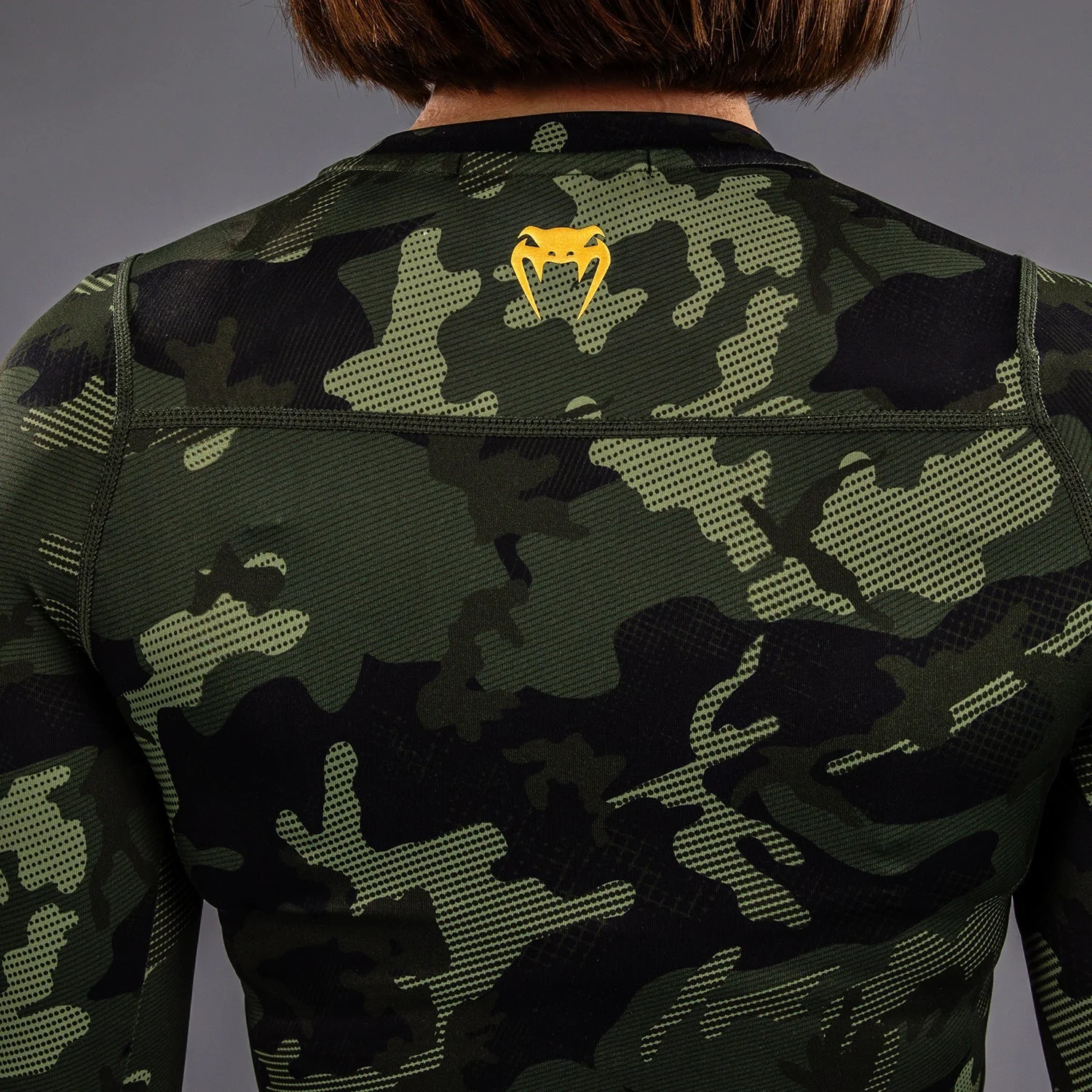 Venum x Sophia Rose Women’s Long Sleeve Rashguard - Forest Camo - Image 6