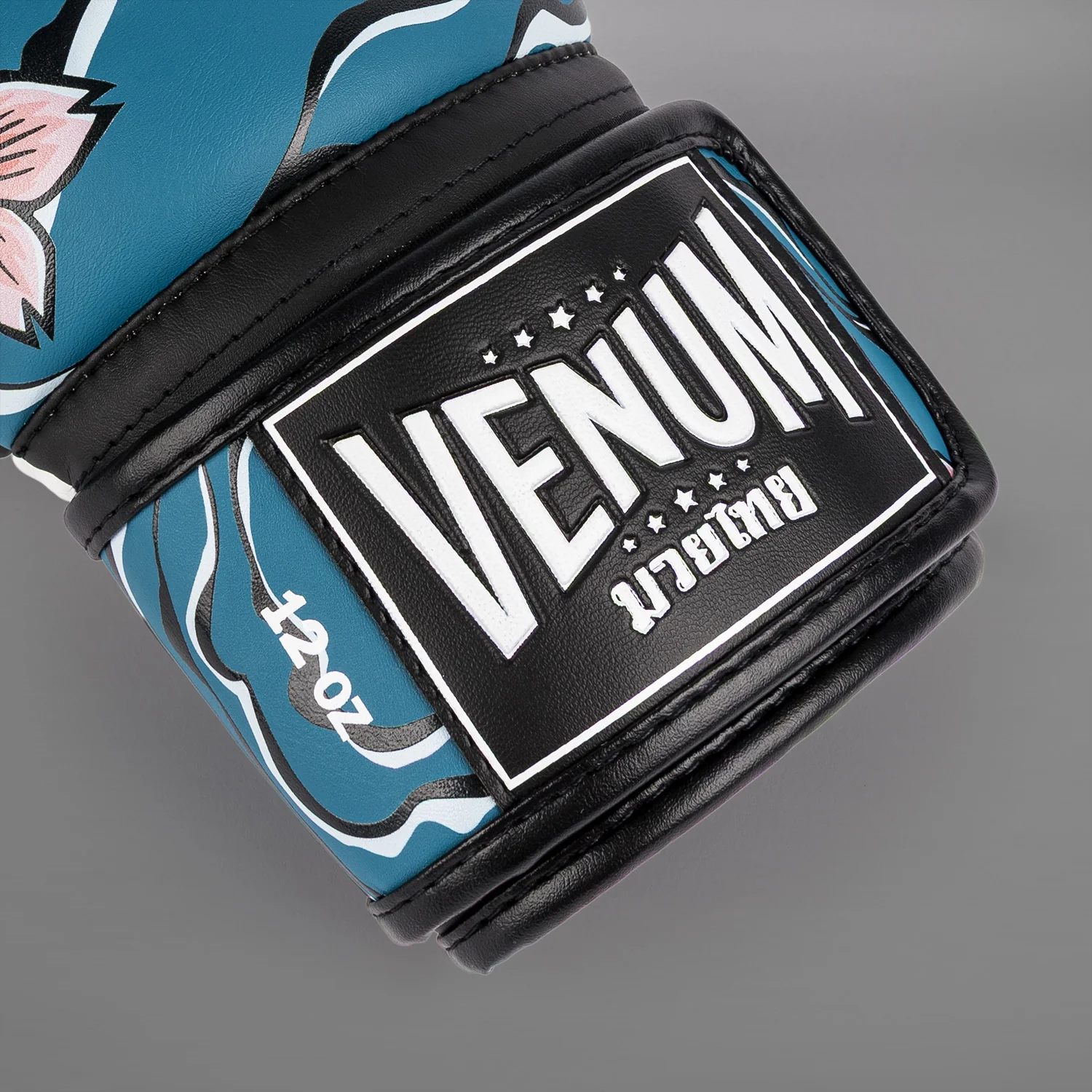 Venum X Tawanchay Boxing Gloves Blue/White - Image 3